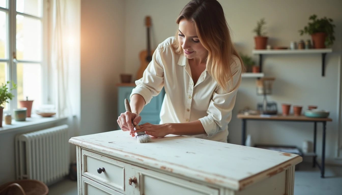 Céruser un meuble en blanc comme un pro en 2026 - Astuces et conseils